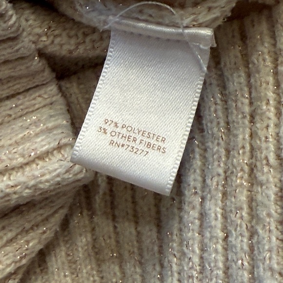 LC Lauren Conrad Soft Cream Turtleneck Sweater - Picture 6 of 7